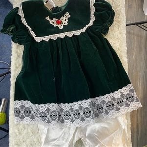 Jo Lene Vintage 24 month dress with bloomers